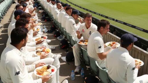 Lunch Break Time in Test Cricket