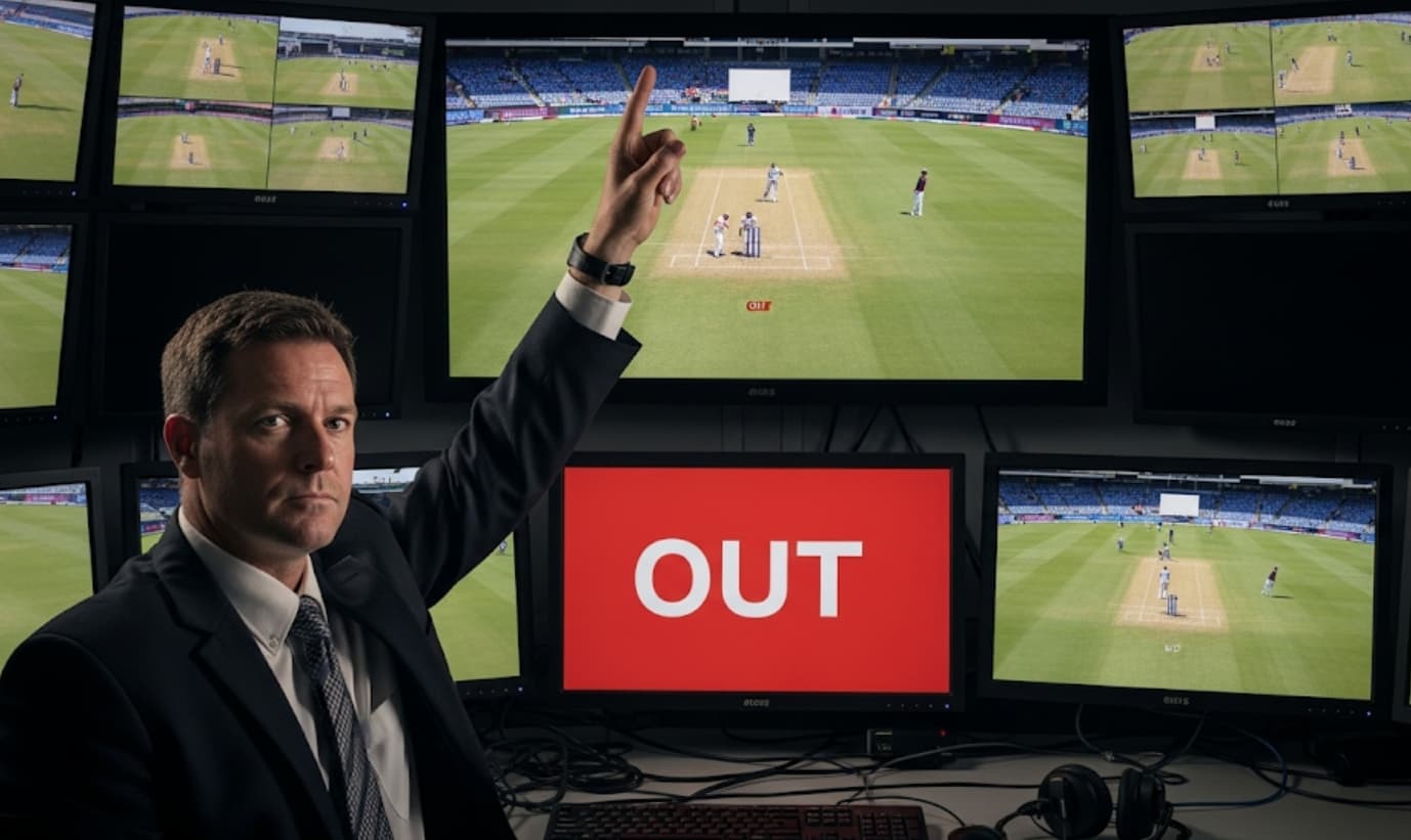 Who Was The First Player To Be Given Out By The Third Umpire