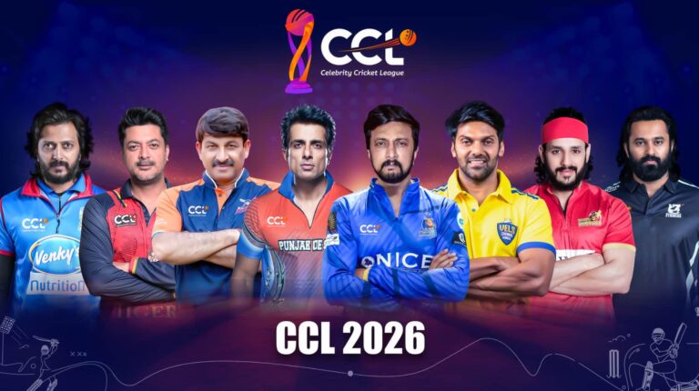 Celebrity Cricket League 2026 Teams