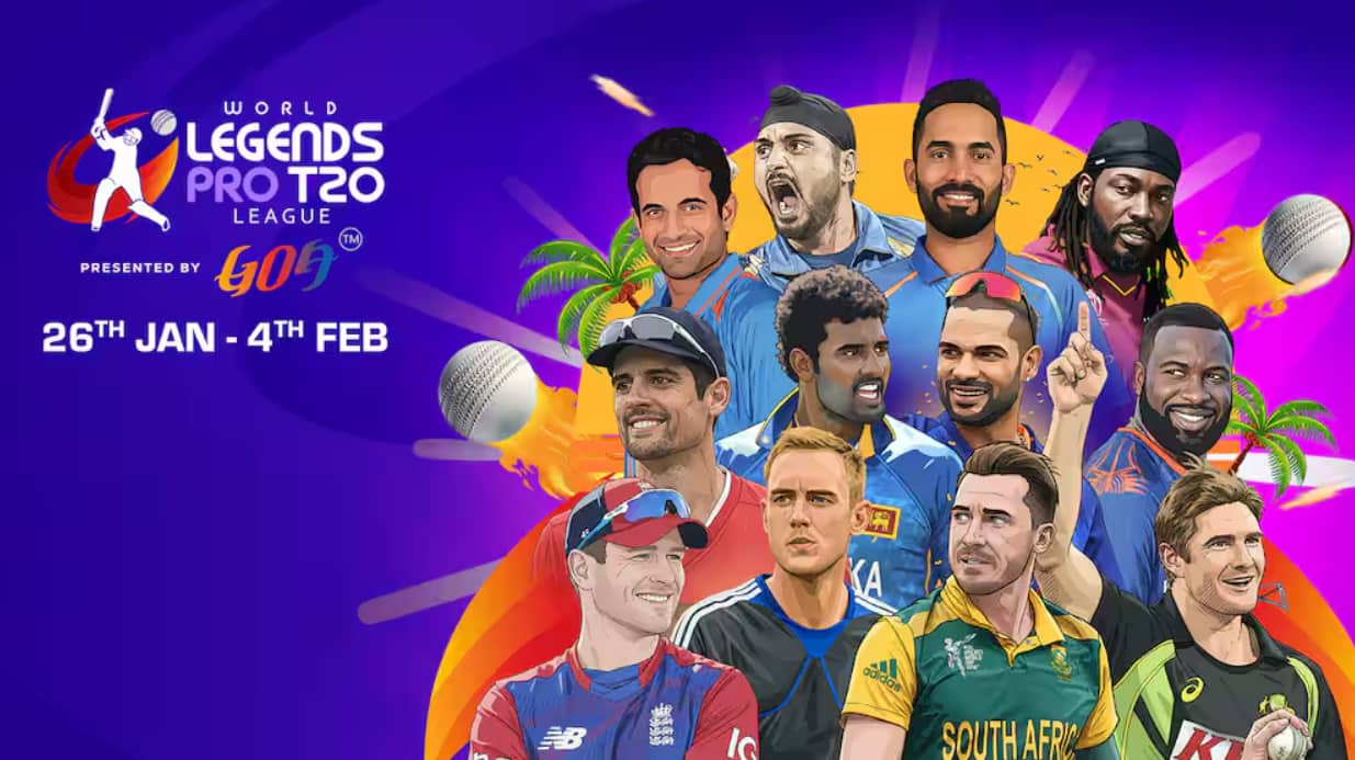 Legends Pro T20 League 2026 Tickets