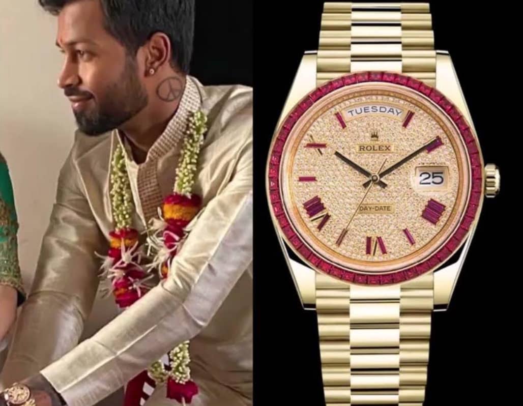 Rolex Day-Date 40 Ref 228398 Hardik Pandya Watch